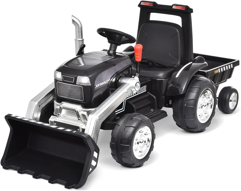 Power wheels online tractor excavator