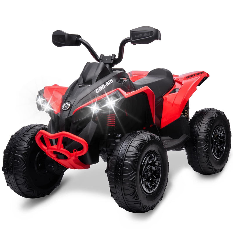 BRP Can-am Wheeler Quad Electric Ride-On Toy Car for Kids