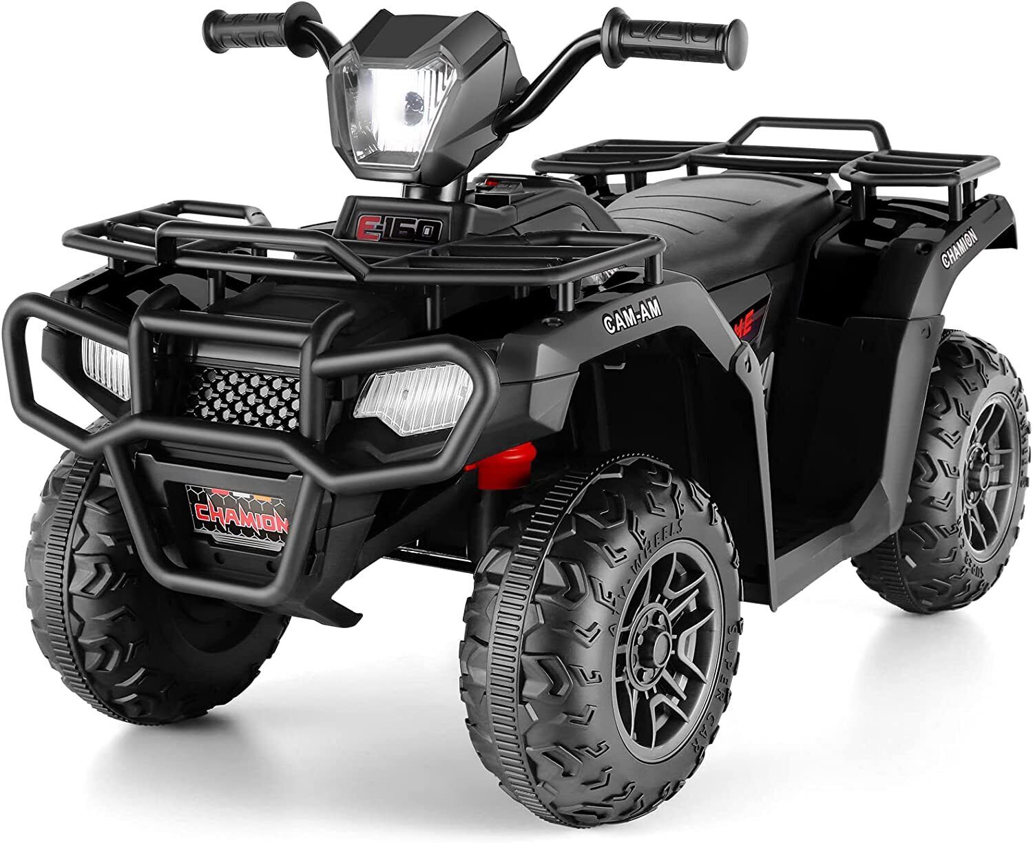 Electric Ride-On Vehicle with Dual Speed Options and LED Lights
