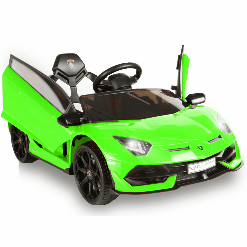 Premium 12V Lamborghini Ride On Car for Kids with Remote Control and M