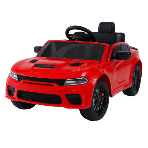 Electric Licensed Dodge Charger 12V Kids Ride On Car with Parental Rem
