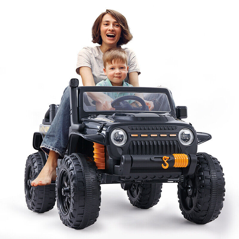 Electric Ride-On Car for Kids with Remote Control and Parent Seat - 12