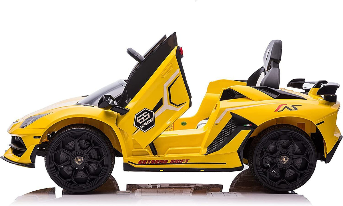 12V Electric Sports Car for Kids with 3 Speed Options