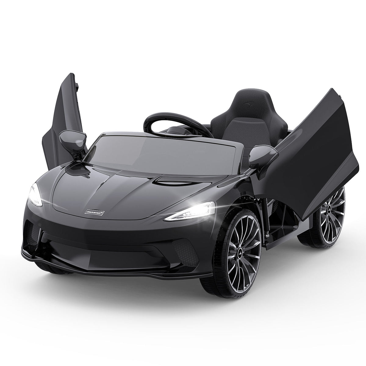 Electric Sport Car Toy for Kids with Seat Belt and LED Lights - Perfec