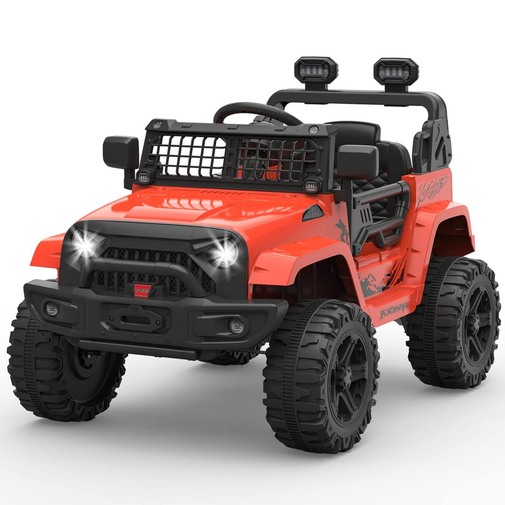 Electric toy store jeep
