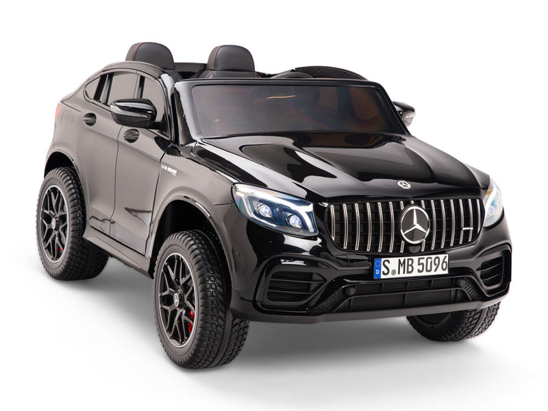 12V Power Mercedes GLC63S 2 SEAT Children's Electric Ride-on Car with Wheels