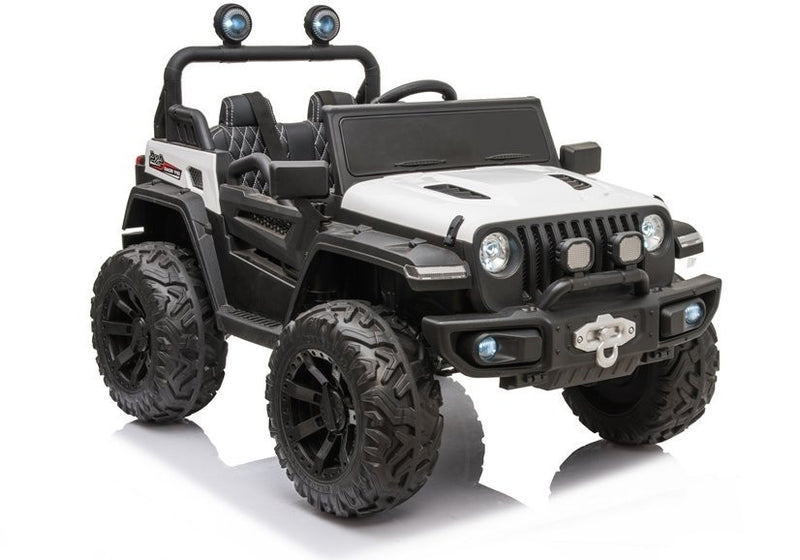 12V Children's Ride-On Jeep with Rubber Tires, 4WD, and Wireless Control