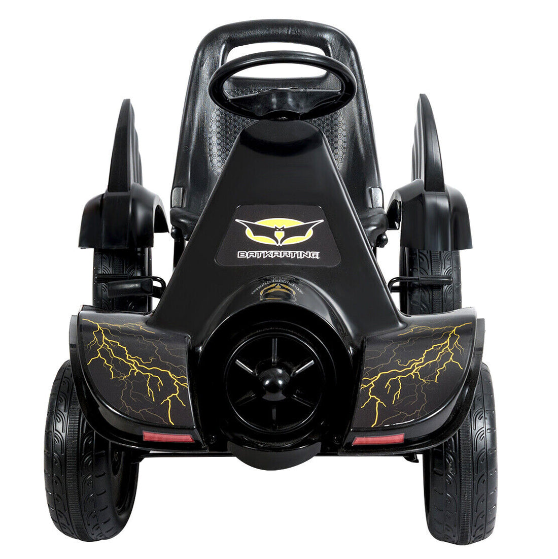 HoneyJoy Wheel Racer Toy Pedal Car for Kids with Clutch and Hand Bra