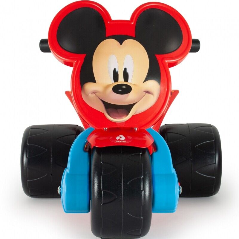 kinderfahrrad mickey mouse INJUSA Mickey Mouse Samurai Tricycle Ride-On with 6V Battery for Kids 2 Year Warranty -