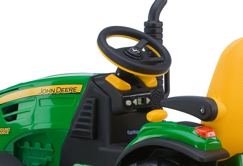 peg perego farm wagon John Deere Ground Force Tractor and Trailer Set by Peg Perego