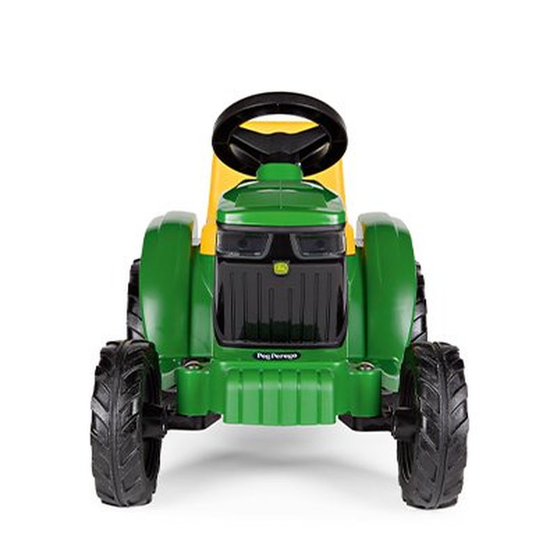 Pink john deere tractor ride on deals