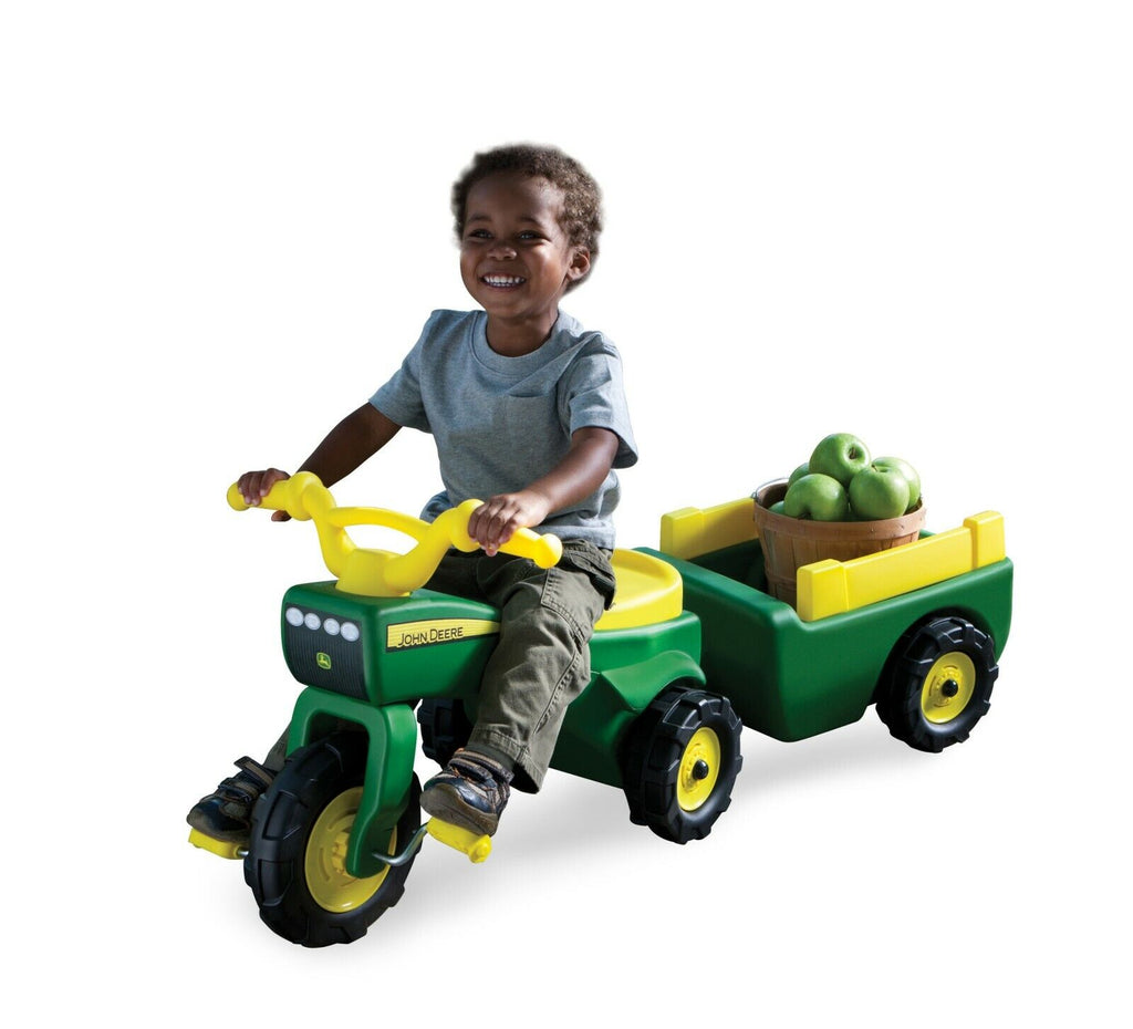 Children's john deere pedal tractor new arrivals