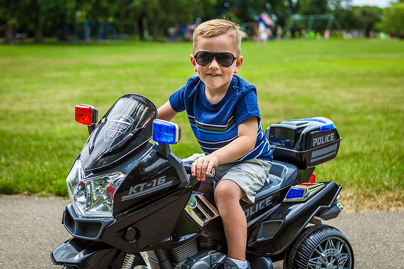 Kid Trax Police Rescue Motorcycle