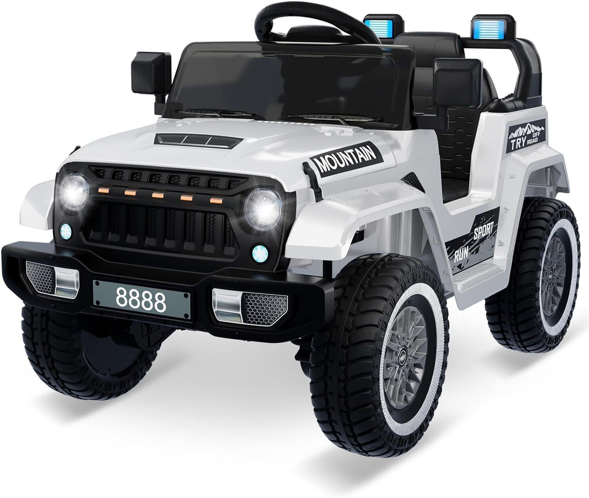 Kids Electric Ride On Jeep Toy Car with Remote Control and Music 12V