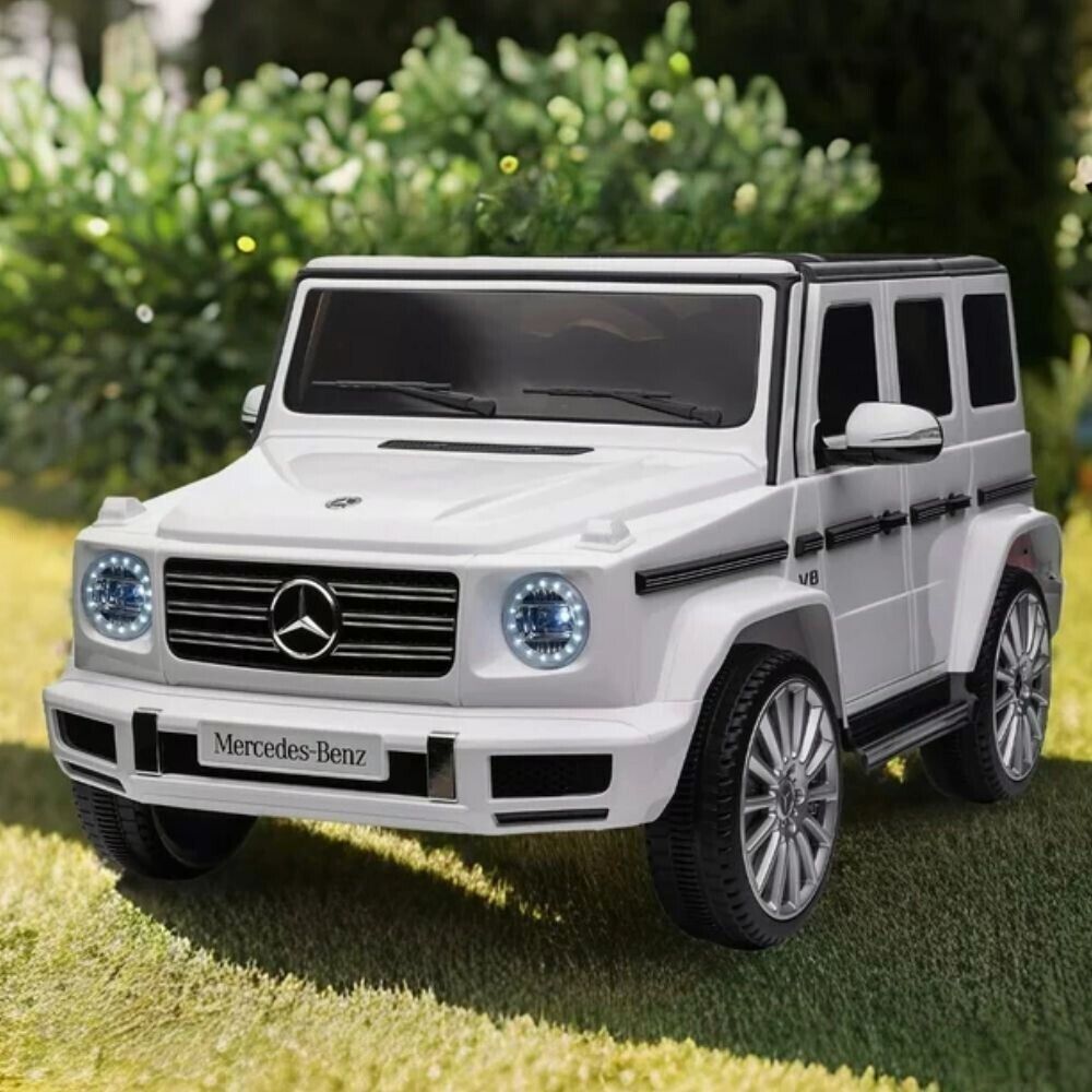 Licensed Mercedes-Benz G500 4WD Battery Powered Ride-On Car for Kids -