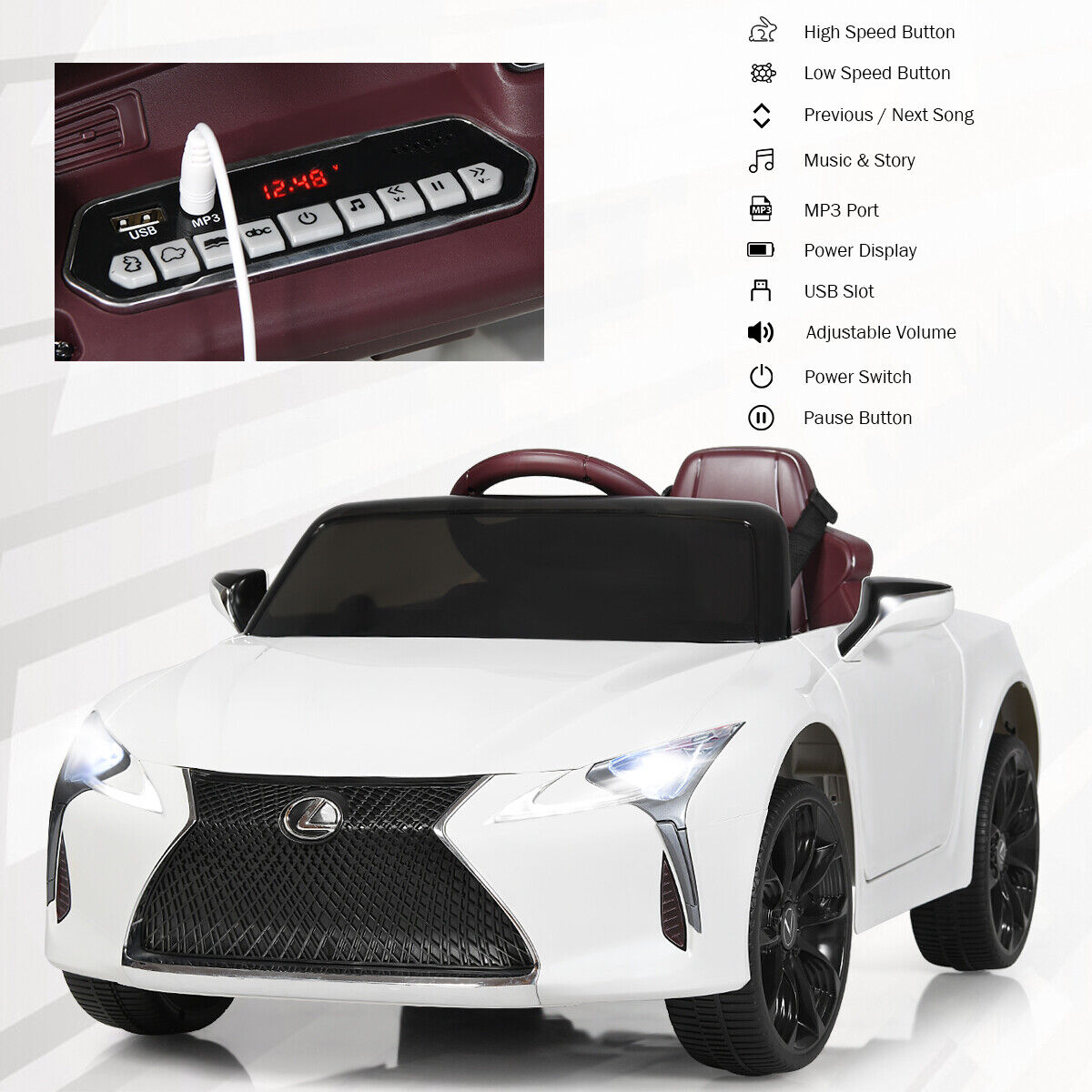 licensed-lexus-lc500-electric- 