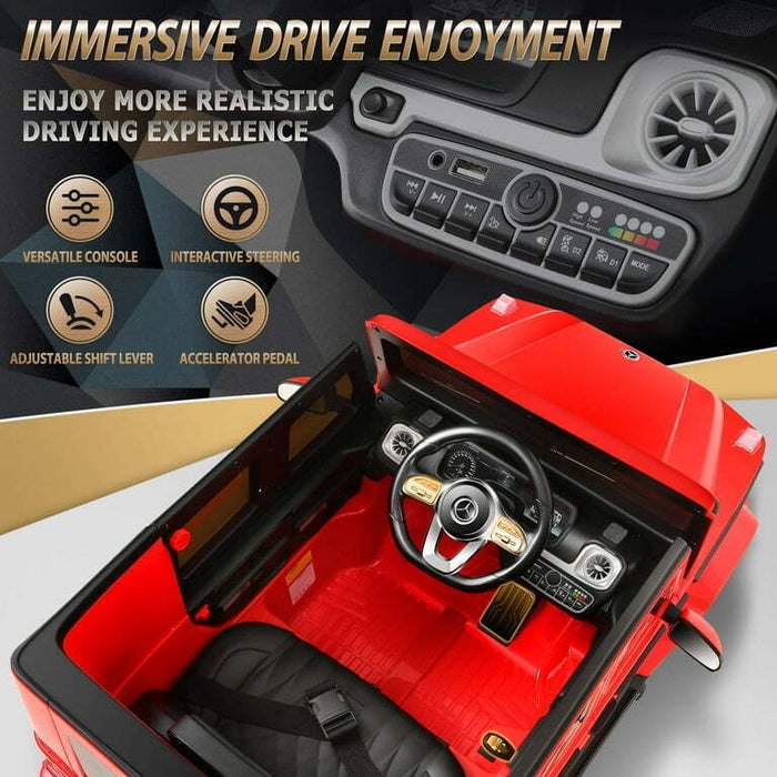 Licensed Mercedes-Benz 12V SUV Ride-On Car for Kids with Remote Contro