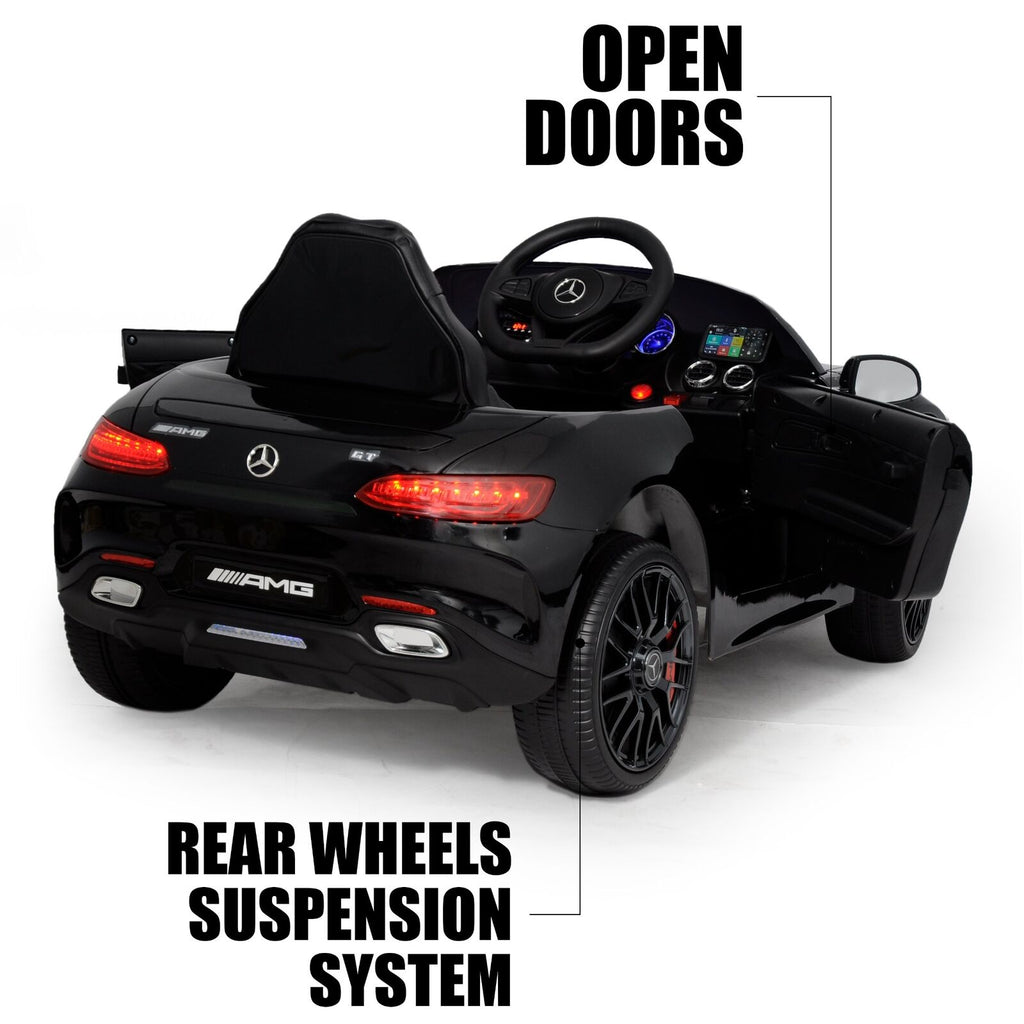 Licensed Mercedes Benz Remote Control Car for Kids with Leather Seat i