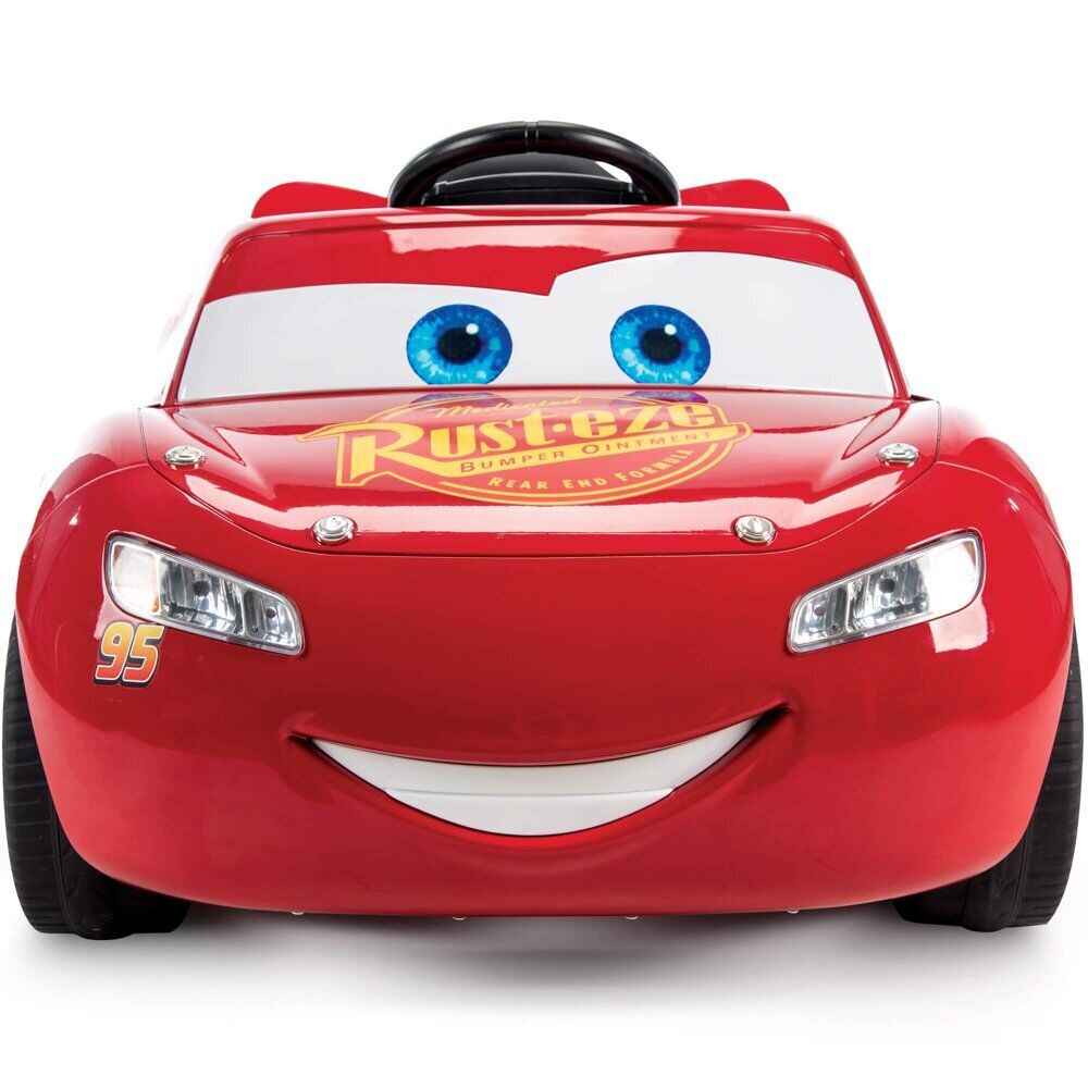 Lightning McQueen Battery-Powered Vehicle with Sound Effects for Ages