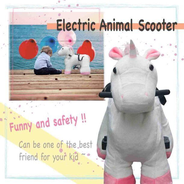 Unicorn Rechargeable Animal Ride Hansel Rechargeable Walking Horse