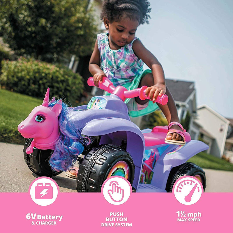 6v ride on unicorn on sale