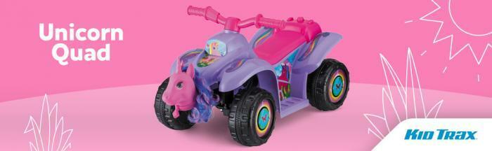Unicorn 6v battery quad hot sale bike