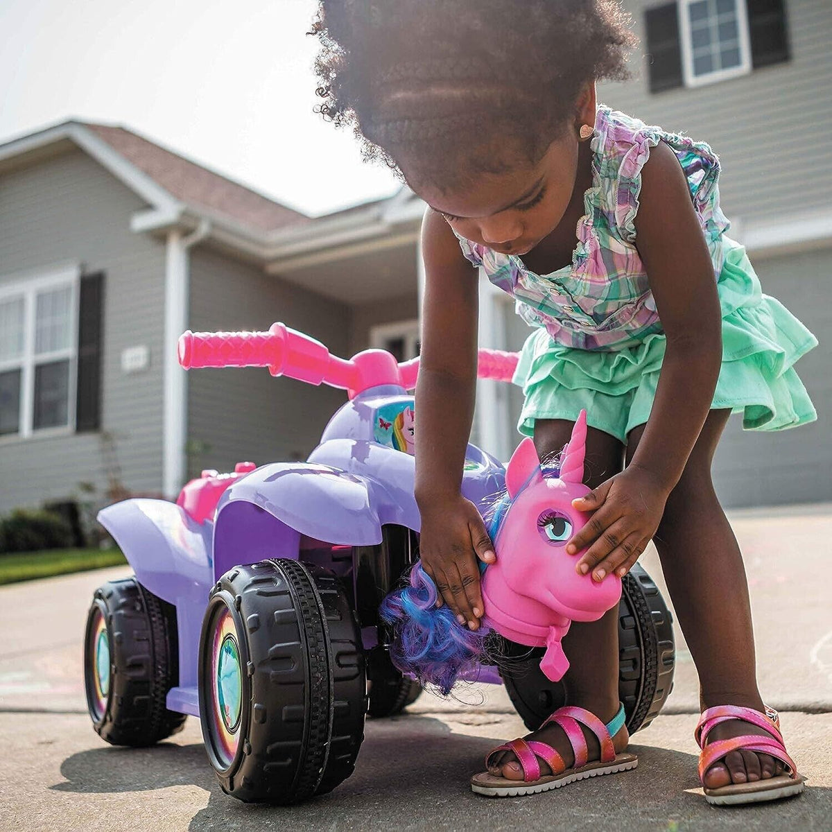 Magical Unicorn Ride On for Toddlers Suitable for Ages 1.5 3 Suppo