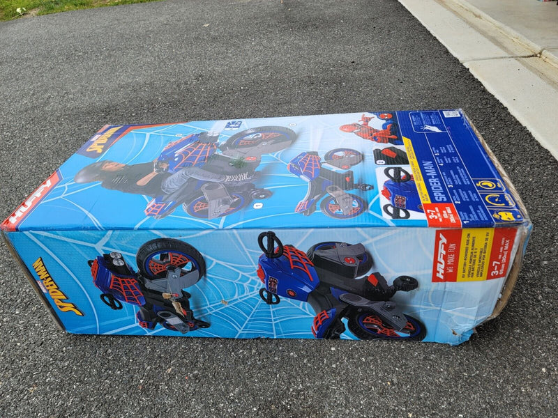 Marvel Spider-Man 6V Battery Powered Motorcycle Ride-on Toy for Boys, by  Huffy 