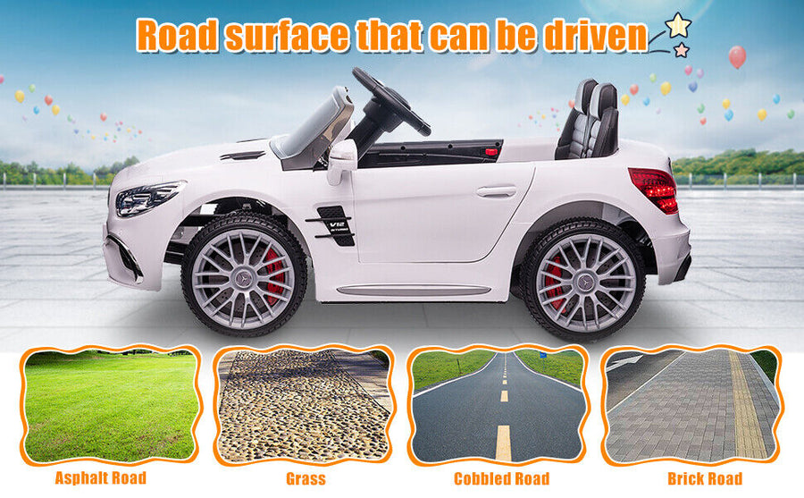 Benz AMG GLA45 乗用玩具 ホワイト Amazon.co.jp: 電動乗用カー 乗用ラジコン メルセデスベンツ