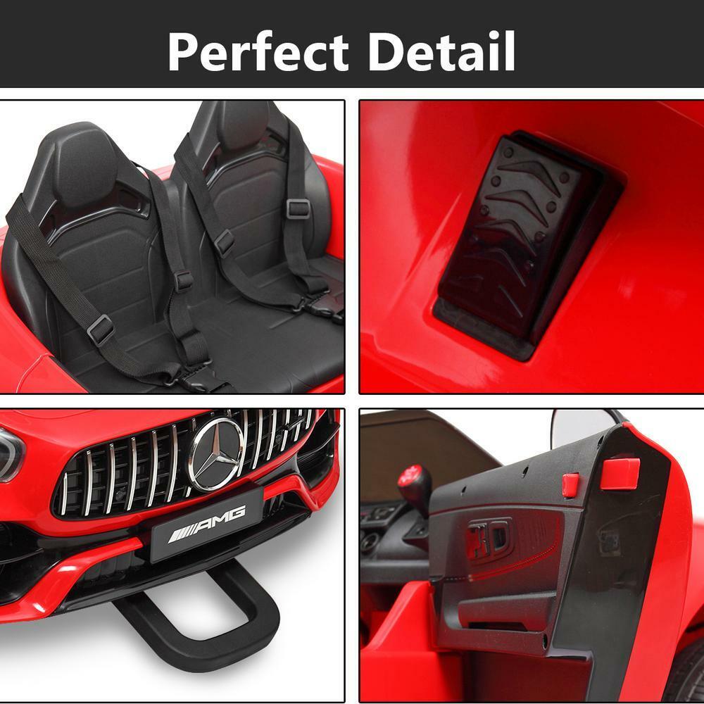 Mercedes Benz Licensed 12V Kids Ride On Car Red