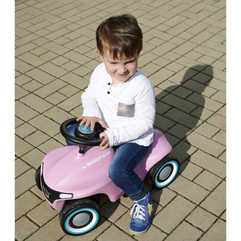 Neo Pink Ride-on Pusher Bobby Car for Kids - The Perfect Playtime Comp
