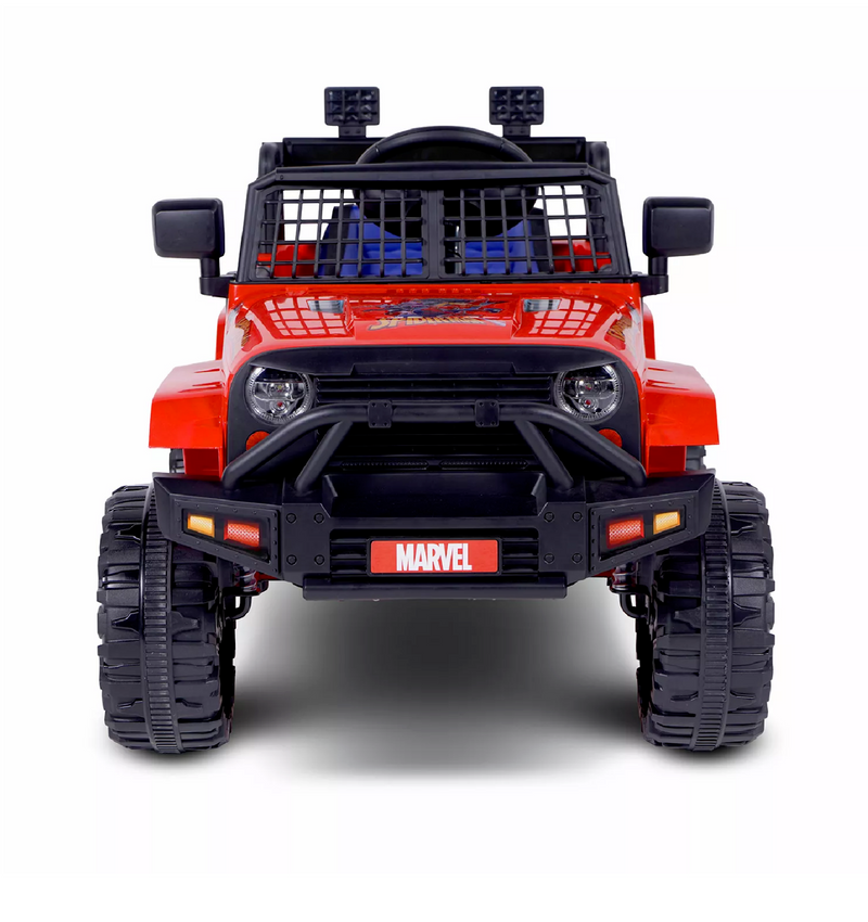 New Marvel Spiderman SUV 6 Volt Ride On Toy Ready for Adventure