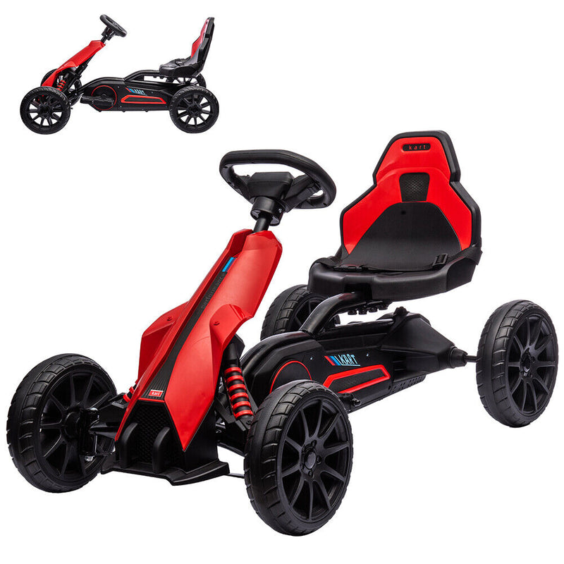 Pedal-Powered Go Kart for Kids with Safety Belt