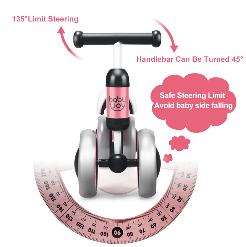 bicycle no pedals Pink Children's Balance Bike