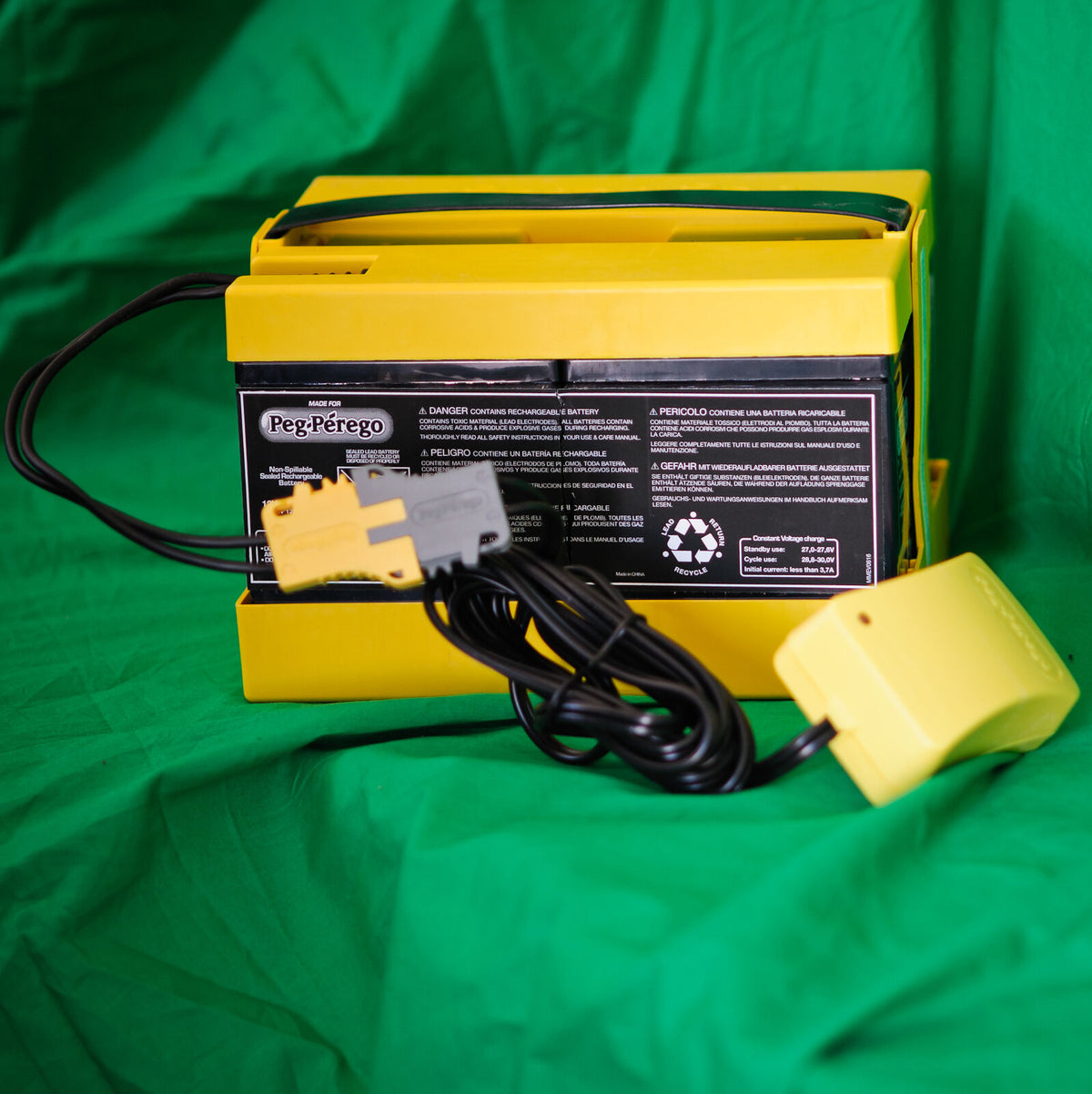 charging peg perego battery with car charger Power Up Your Ride with Peg Perego 24V Battery & Charger Combo Pack (I