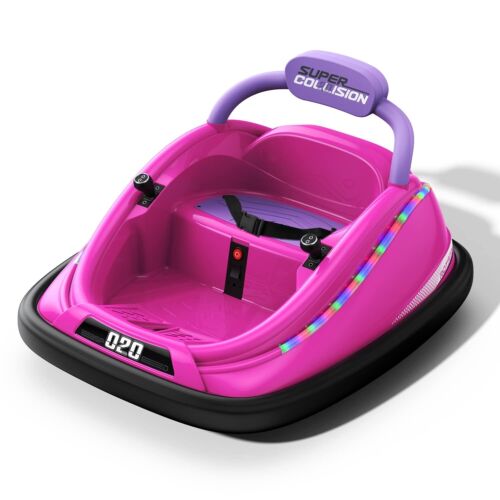 Powerwhale 12V Electric Kids Bumper Car with Remote Control - Fun Ride