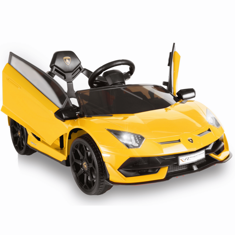 12V Licensed Lamborghini Electric Ride On Sports Car Toy with Remote C