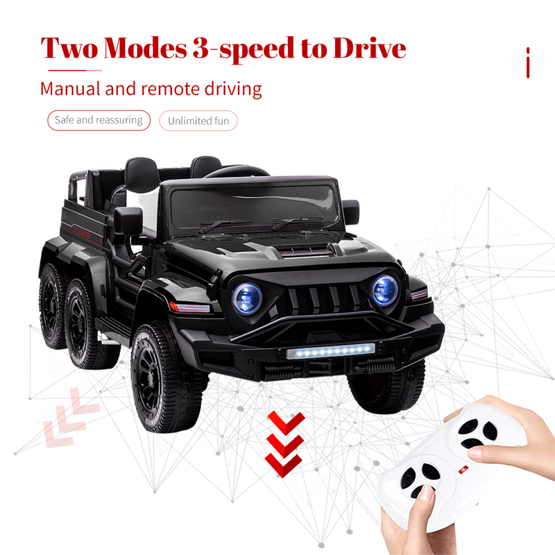 3 seater top power wheels