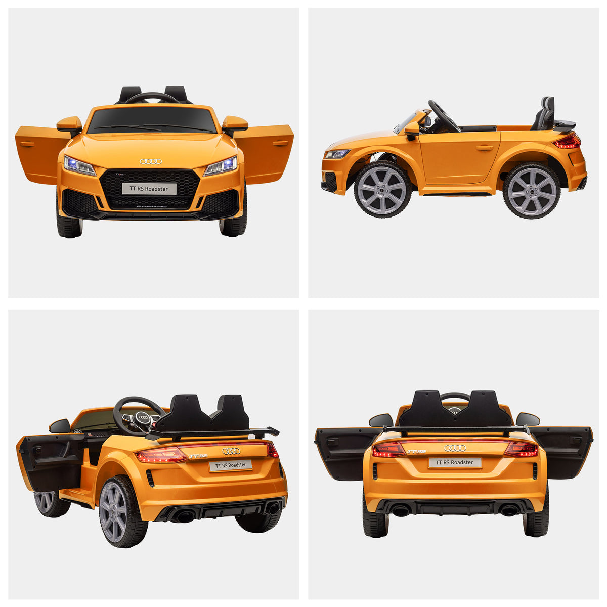 6V Audi TT RS Kid Electric Sports Car with Remote Control Ride On