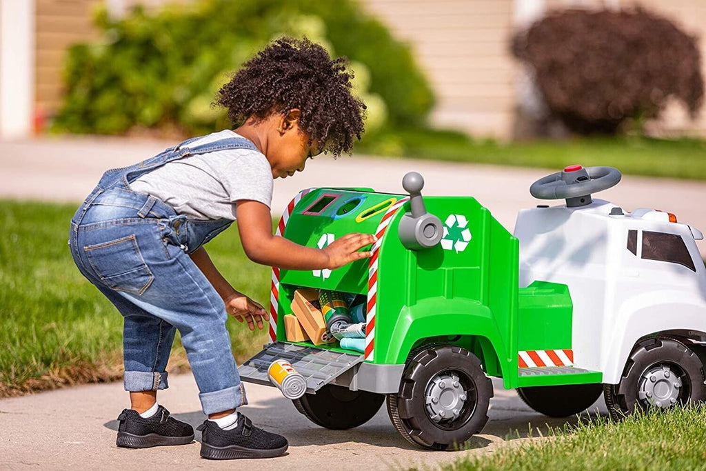 Garbage truck ride on toy for sale outlet