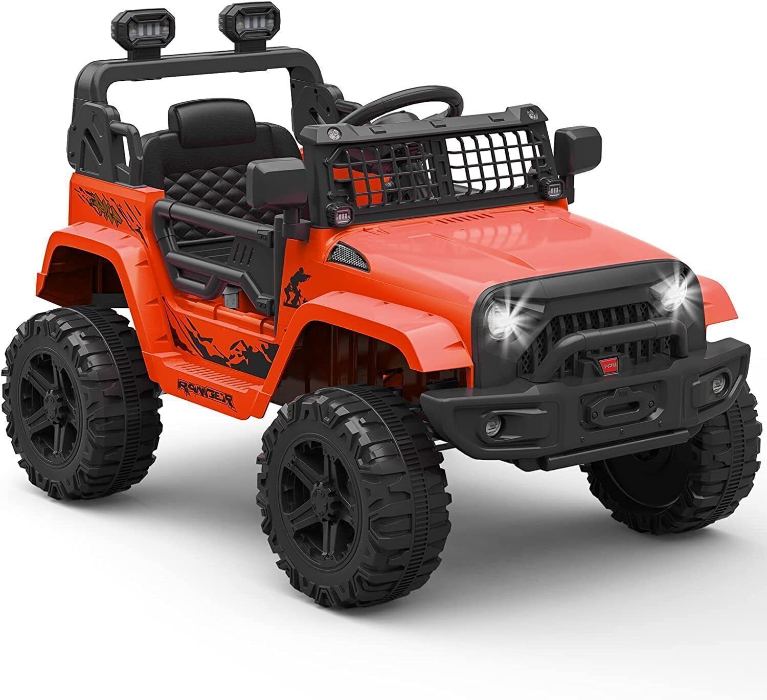 Remote Ride On Trucks Remote Control Ride-On Truck with LED Lights and Bluetooth - Perfect X