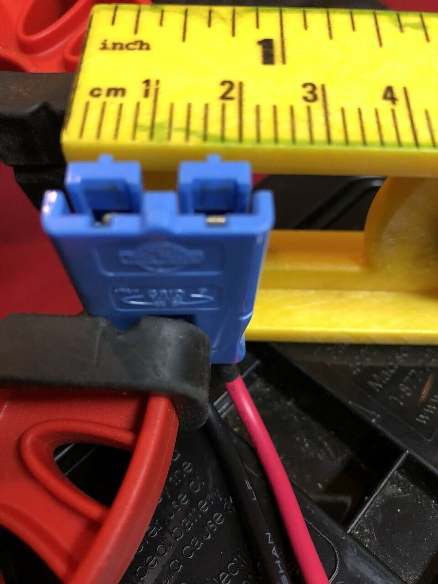 Replacement 12V Battery with Blue Grid Connector and Fuse for Kid