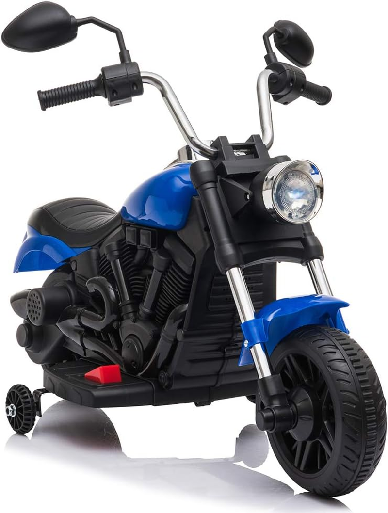 Rev Up the Fun 6V Ride On Motorcycle for Kids with Training Wheels