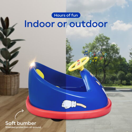 Rev up the Fun with Sonic The Hedgehog 6V Bumper Car - Battery Powered