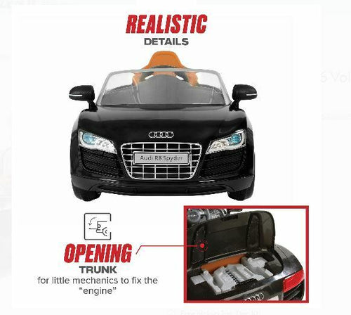 Rev up the Fun with the Audi R8 Spyder 6V Children's Ride-On Toy in Sl