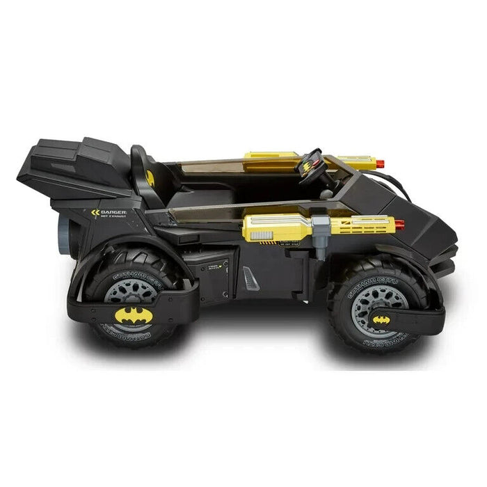 hauck batmobile 6v battery powered electric ride-on Rev up the Fun with the Batmobile 6-Volt Ride-On Car