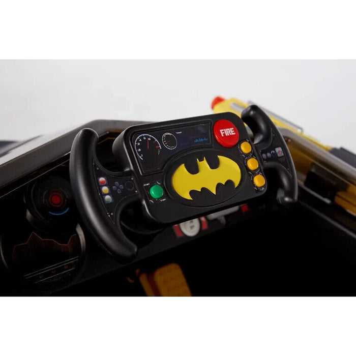 hauck batmobile 6-volt electric ride-on Rev up the Fun with the Batmobile 6-Volt Ride-On Car