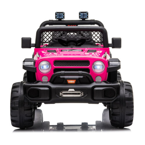 Rev up the Fun with the BBH-016 Double-Drive 12V Rose Red Off-Road Veh