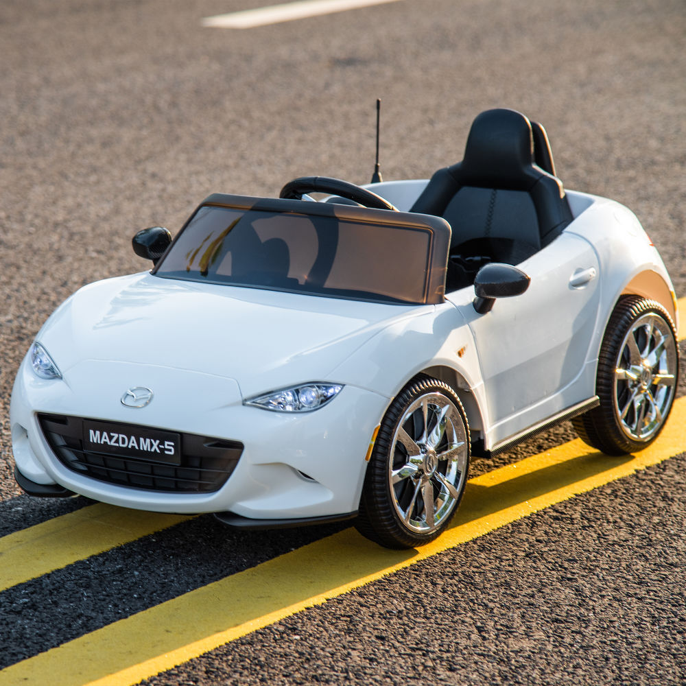 Rev up the Fun with the MAZDA MX-5 RF 12V Kids Ride-On Car - Includes Rev up the Fun with the MAZDA MX-5 RF 12V Kids Ride-On Car - Includes