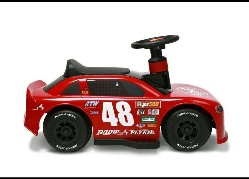 Rev Up the Fun with the Radio Flyer 6v Racer Ride On Car for Toddlers